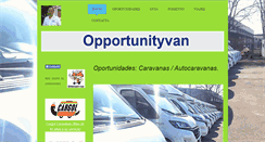 Desktop Screenshot of opportunityvan.com